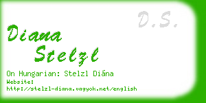 diana stelzl business card